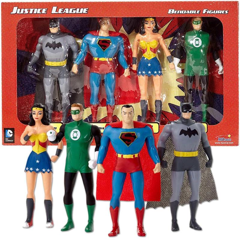 その他 NJ Croce Justice League Action Figure Box Set Magazine Luiza | Pra você é Magalu!